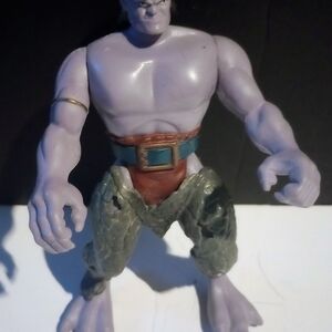 Purple Action Figure with Green Pants